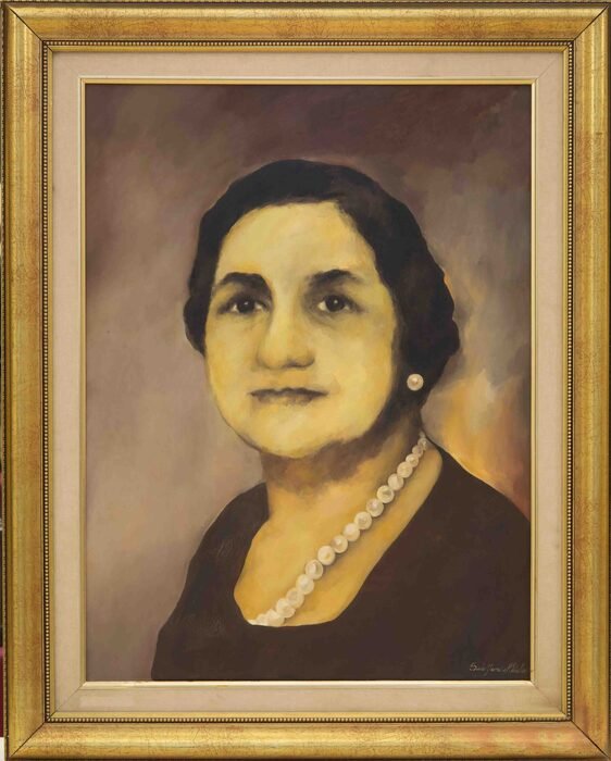 N°5 DOÑA BERTA GARDÉS (Her mother) 0.59cm x 0.80cm