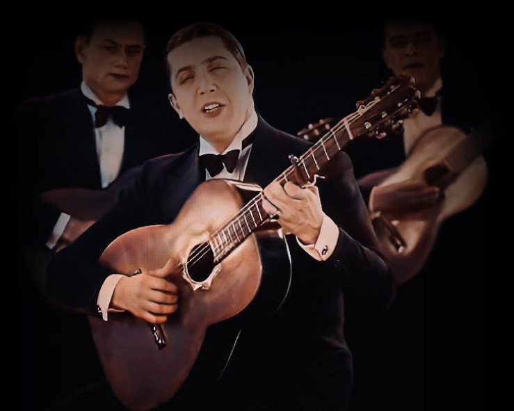 Trío de guitarristas de tango