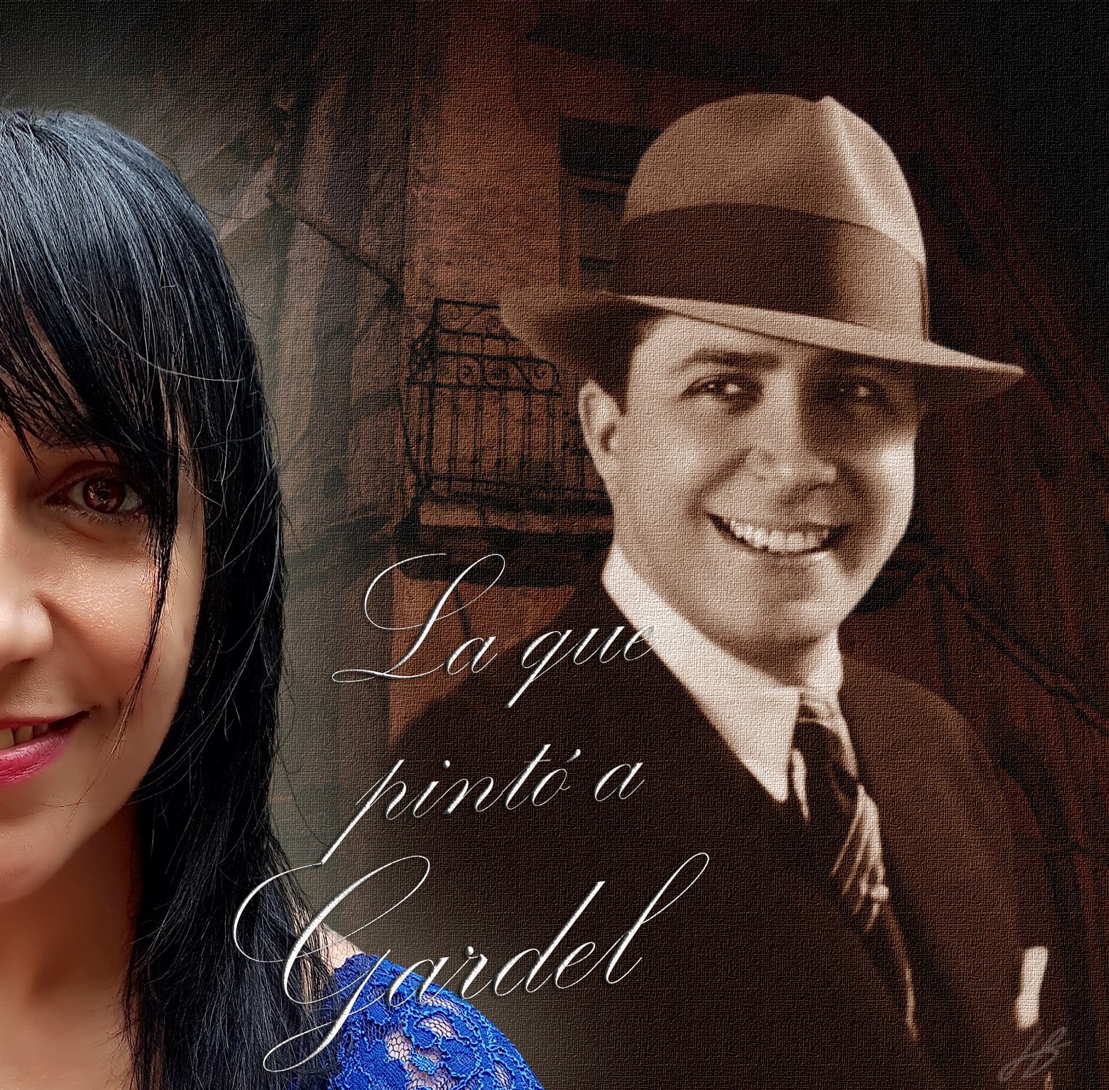 Poster “The woman who painted Gardel”