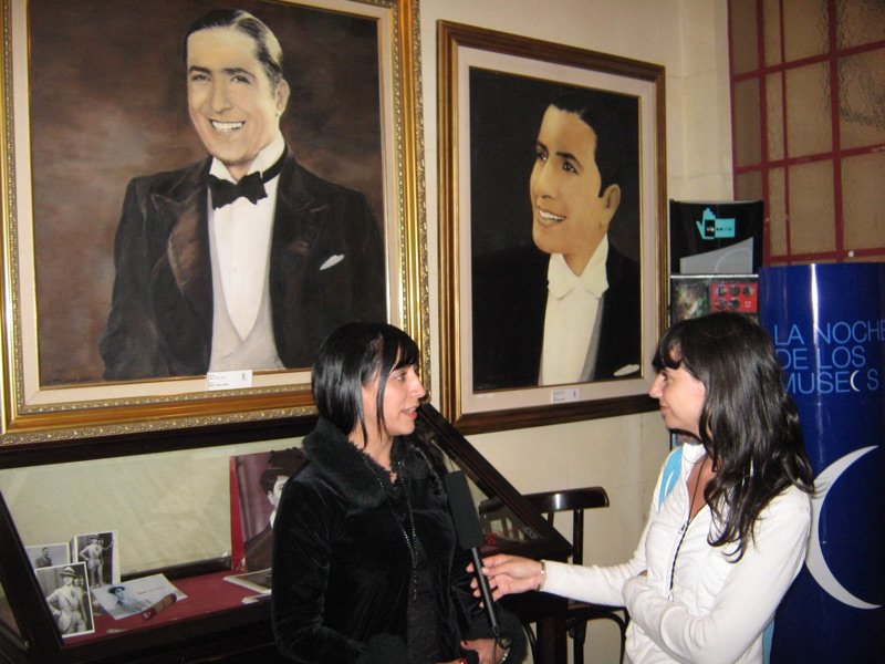 Nota a la artísta en la noche de los Museos